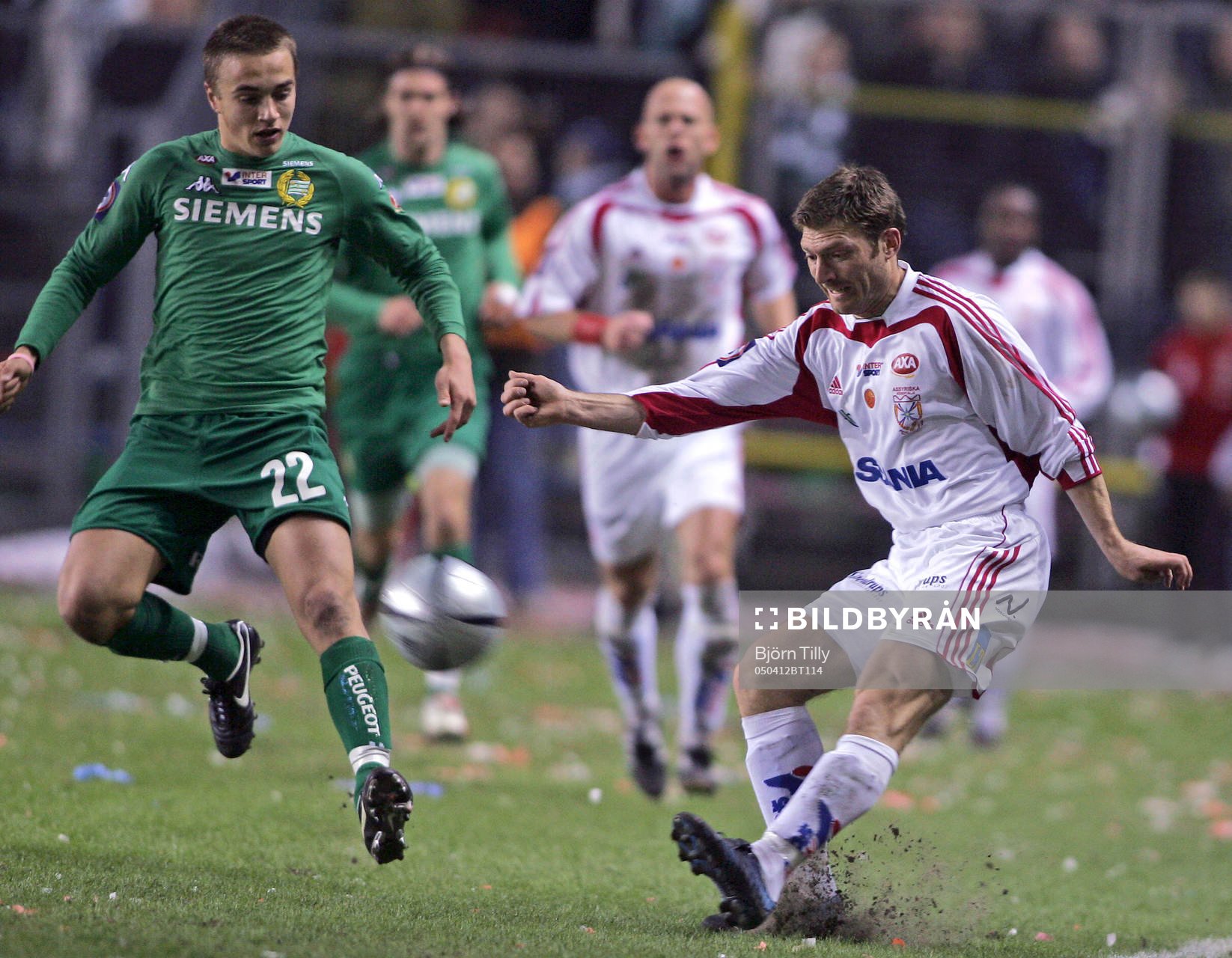Petter Andersson, Hammarby och Johan Ländin, Assyriska