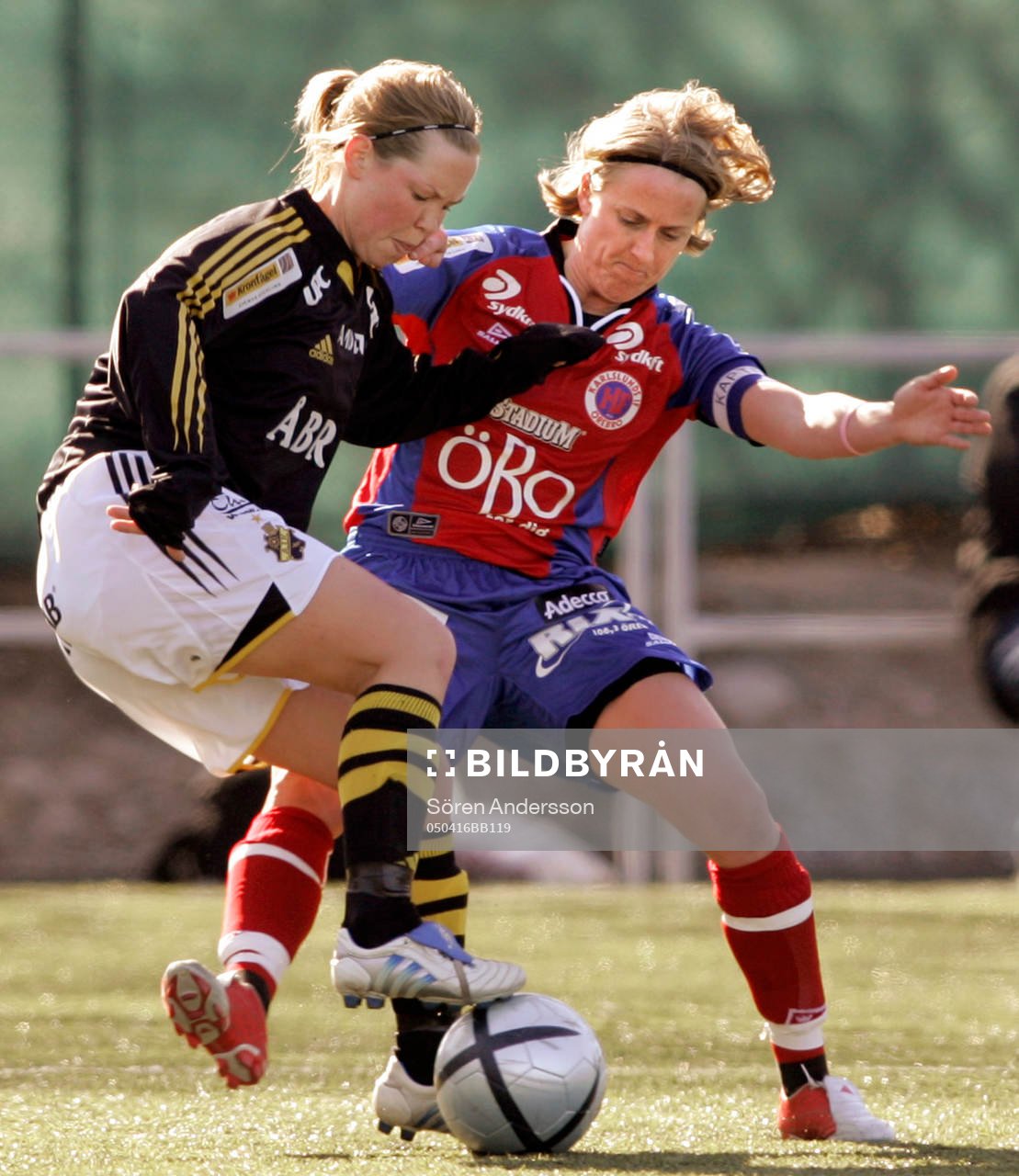 Anna Bergendal, AIK och Sandra Persson, Örebro