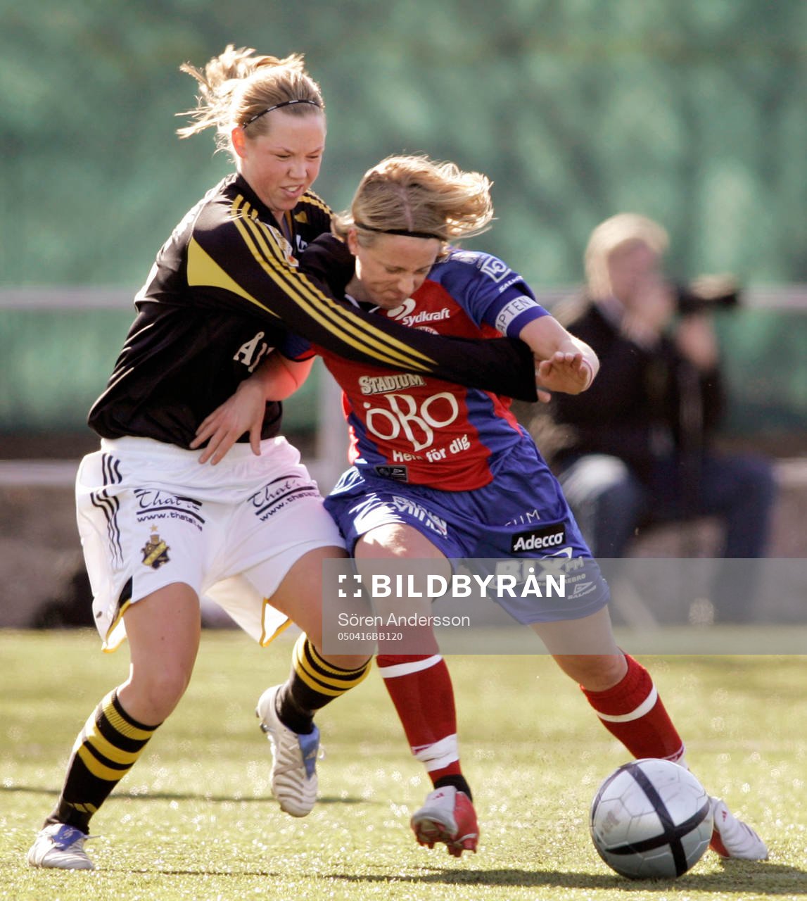 Anna Bergendal, AIK och Sandra Persson, Örebro
