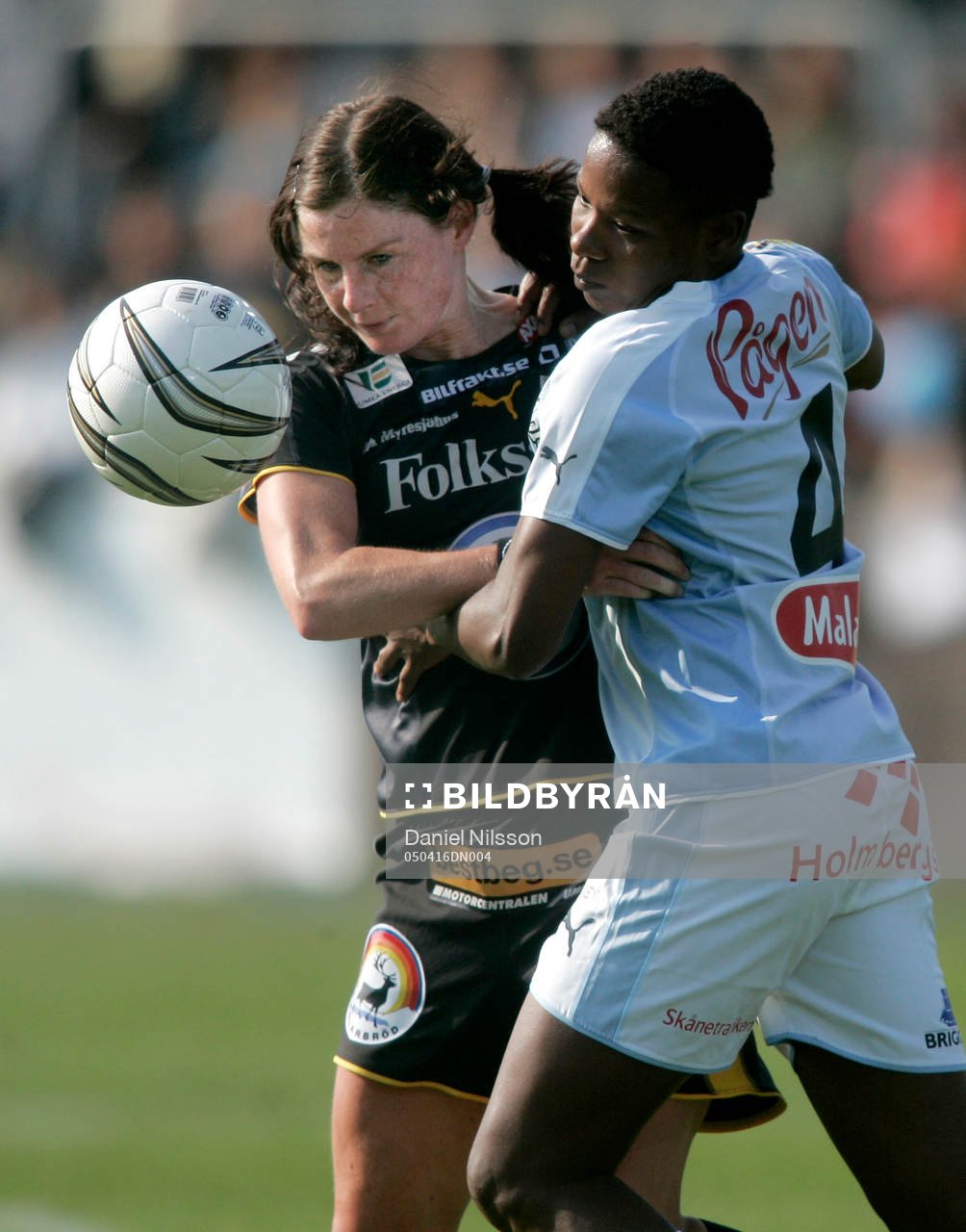 Malin Moström (umeå) och Formiga (Malmö)