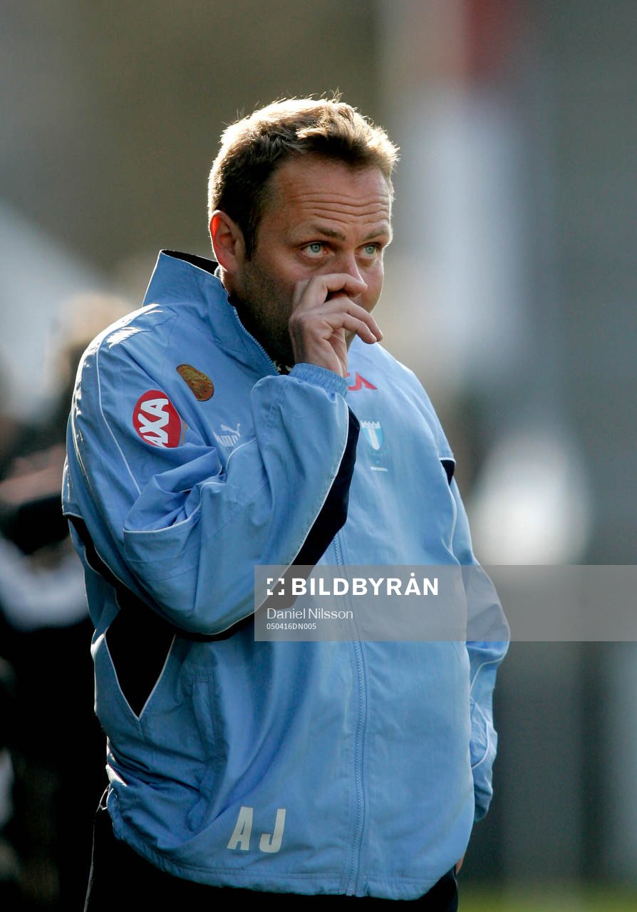 Anders Johansson, tränare Malmö FF