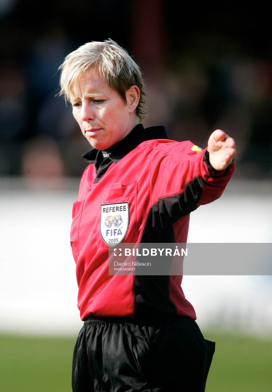 Fotboll, Dam, Damallsvenskan, Lena Arwedahl, domare