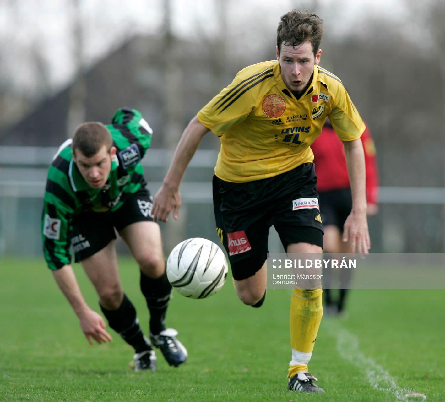 David Hansson, IFK Hässleholm, mot Jacob Gudiol, Högaborg