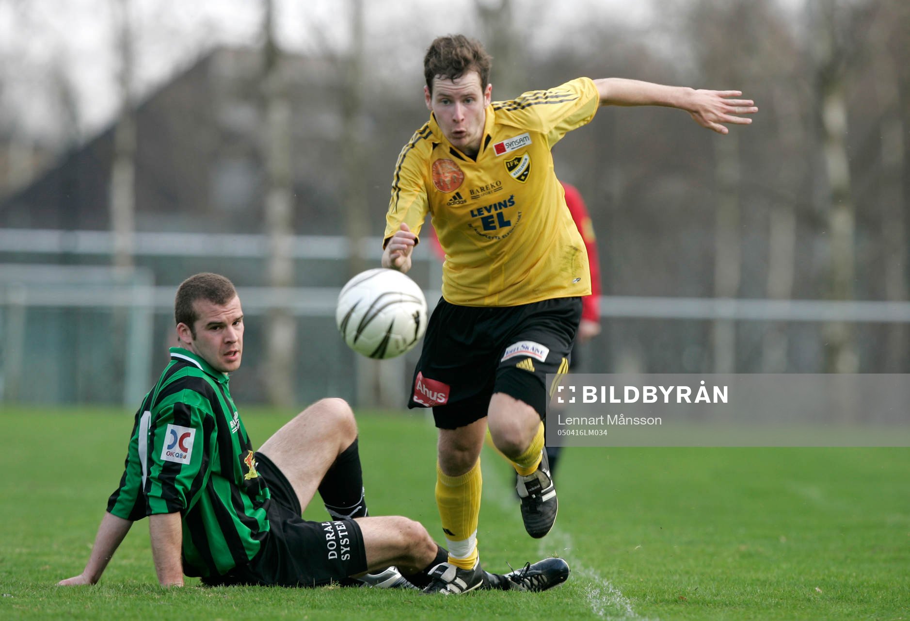 David Hansson, IFK Hässleholm, mot Jacob Gudiol, Högaborg
