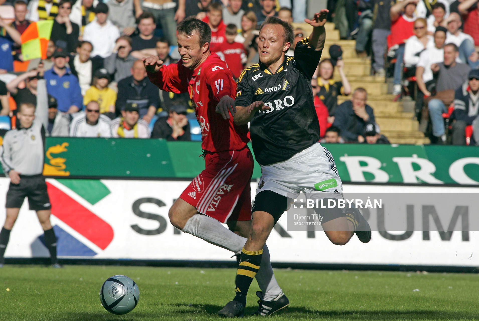 Jimmy Rajala, Degerfors och Nicklas Carlsson, AIK