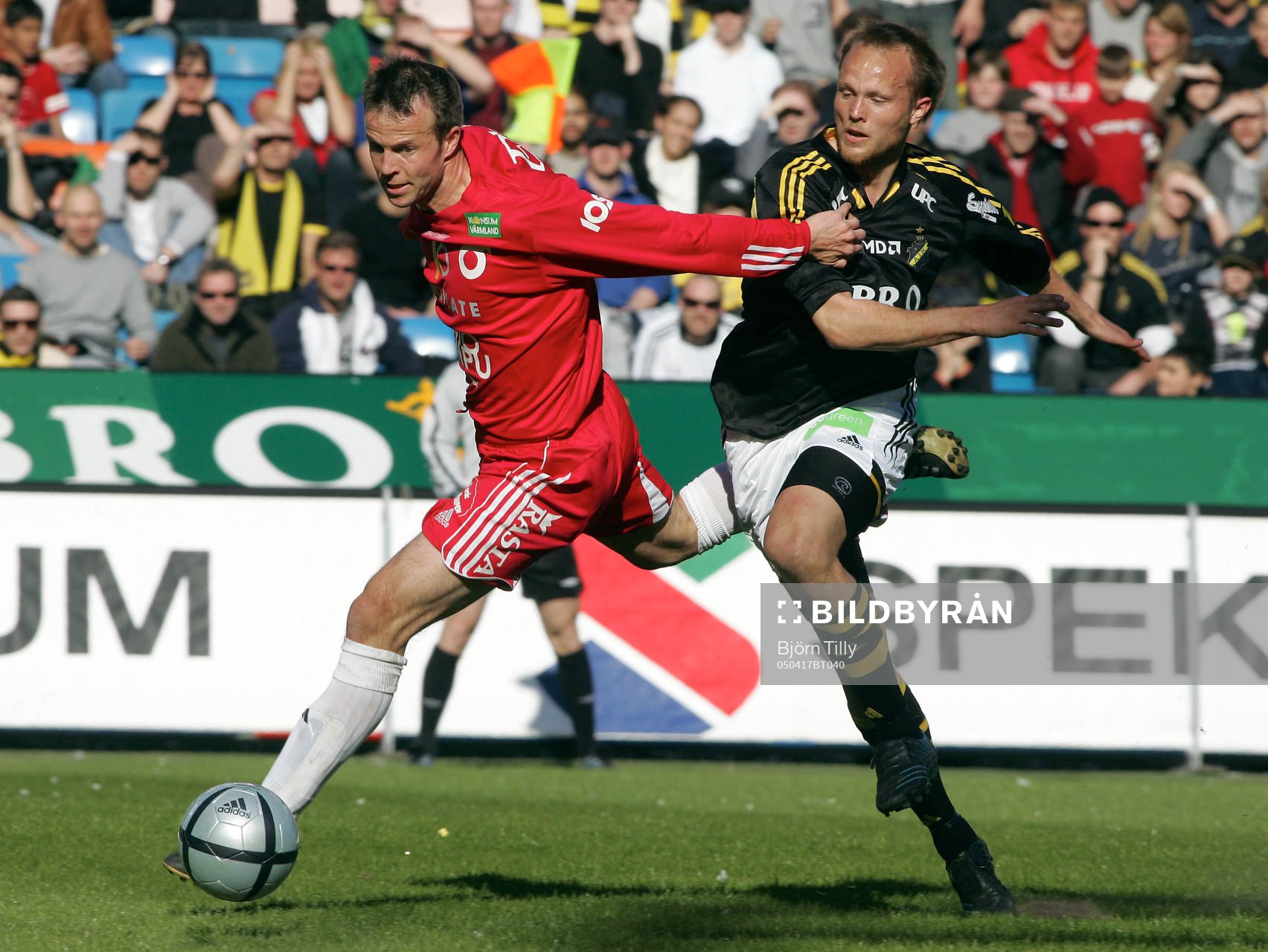 Jimmy Rajala, Degerfors och Nicklas Carlsson, AIK