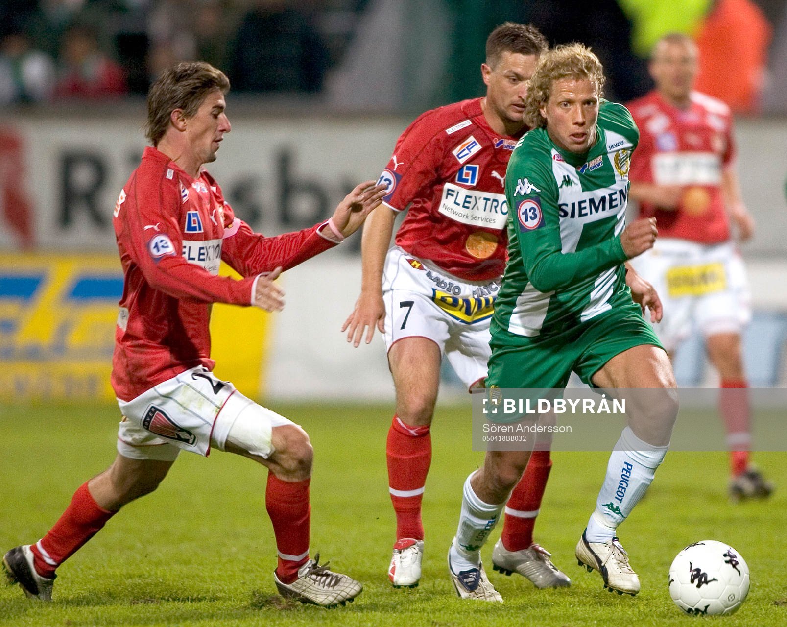 Erik Johansson, Hammarby och Mikael Blomberg och Cesar