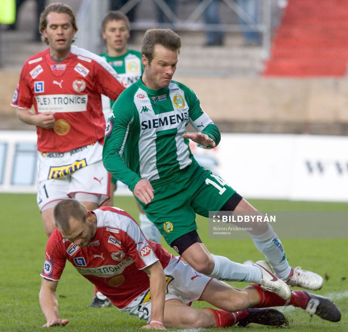 Mikkel Jensen, Hammarby och Tobias Carlsson, Kalmar