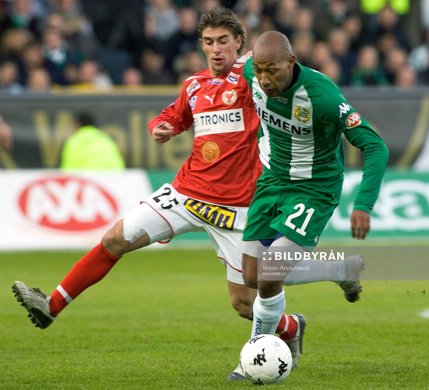 Jeffrey Aubynn, Hammarby och Cesar Santin, Kalmar