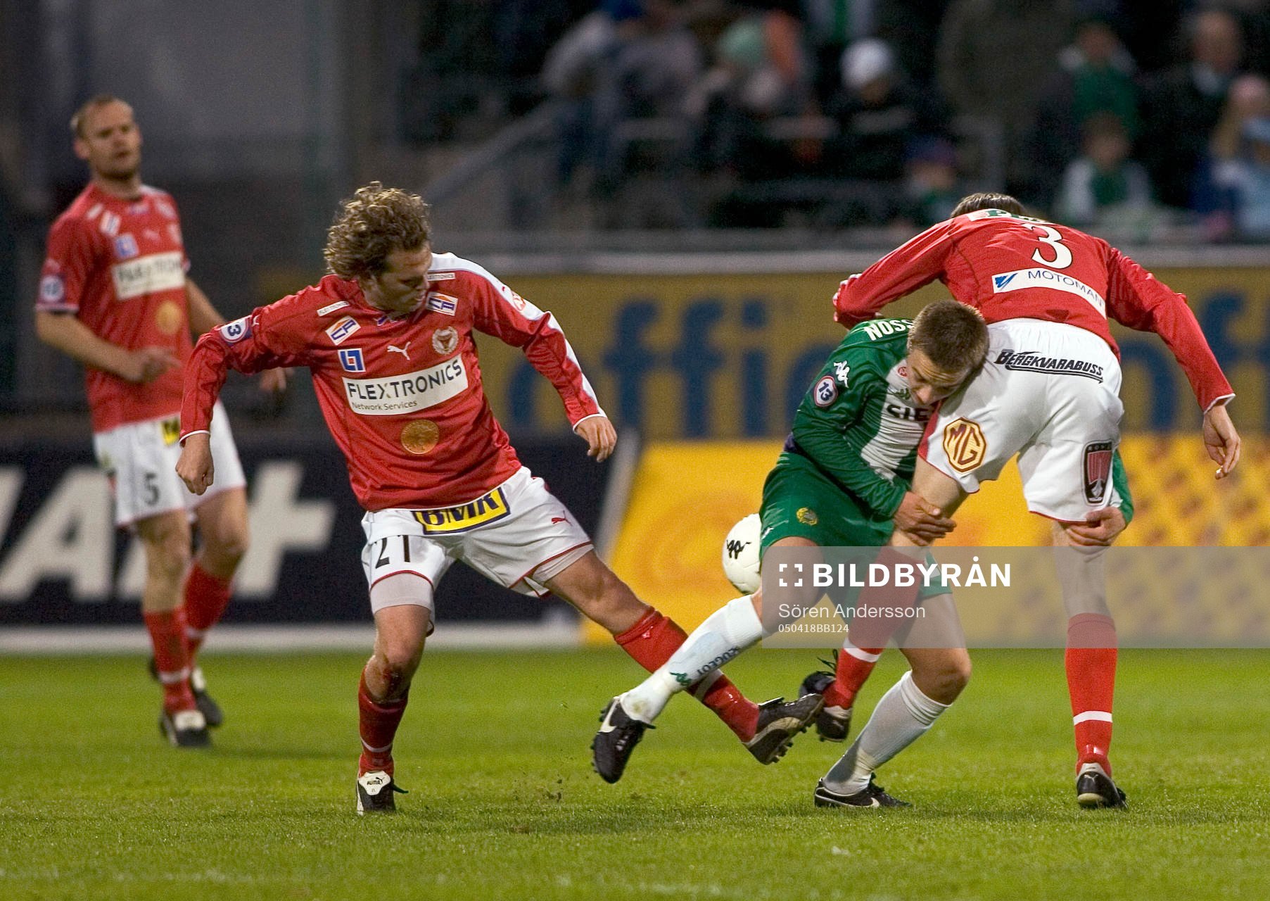 Petter Andersson, Hammarby och Joachim Lantz och Lasse