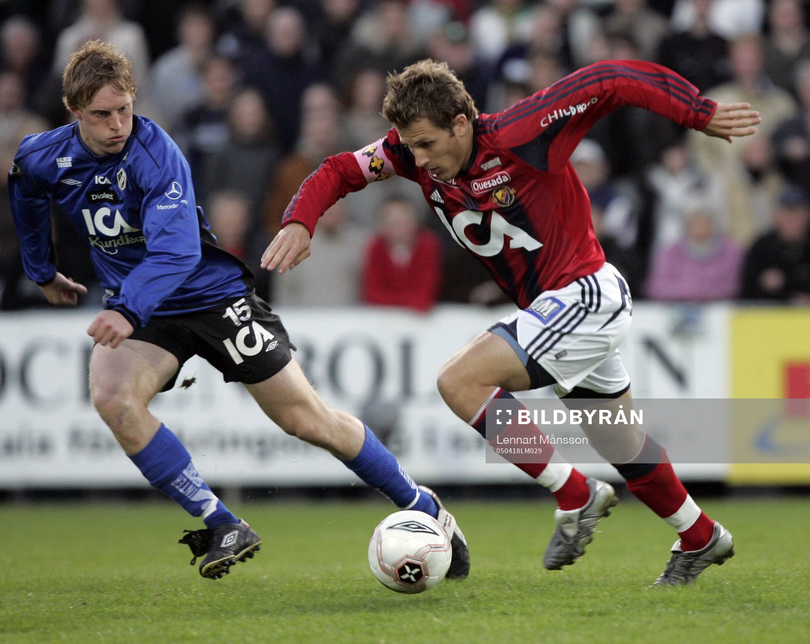 Tobias Hysén, Djurgården utmanar Peter Larsson, Halmstad