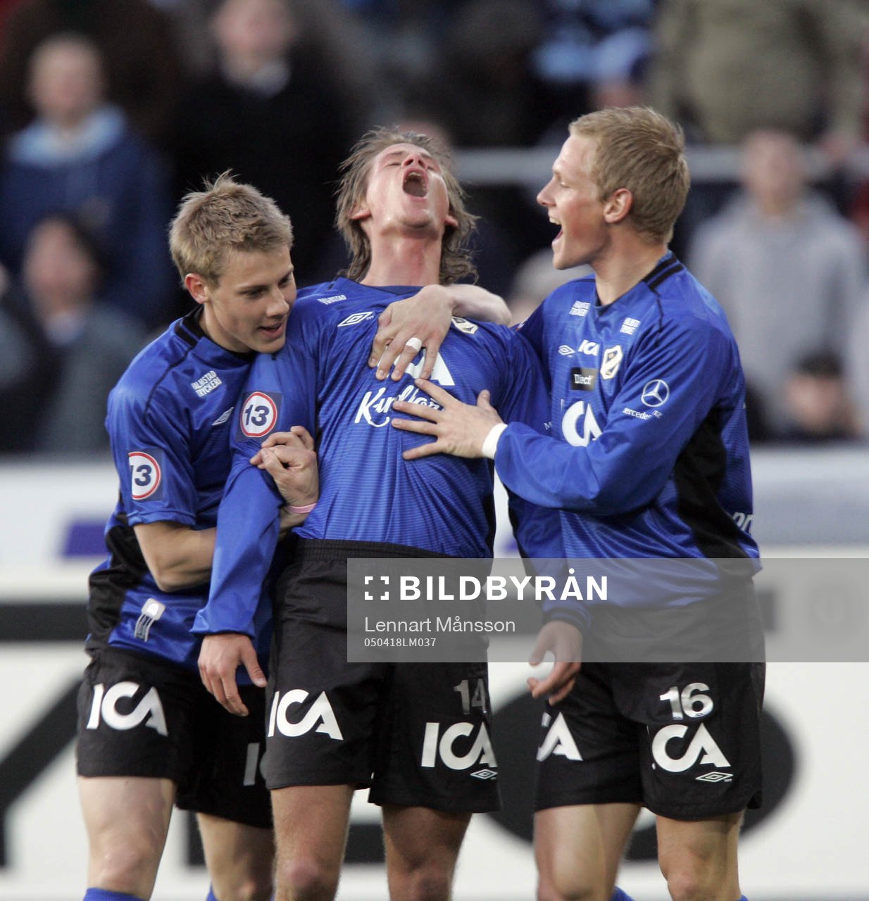 Dusan Djuric, Patrik Ingelsten och Magnus Andersson,