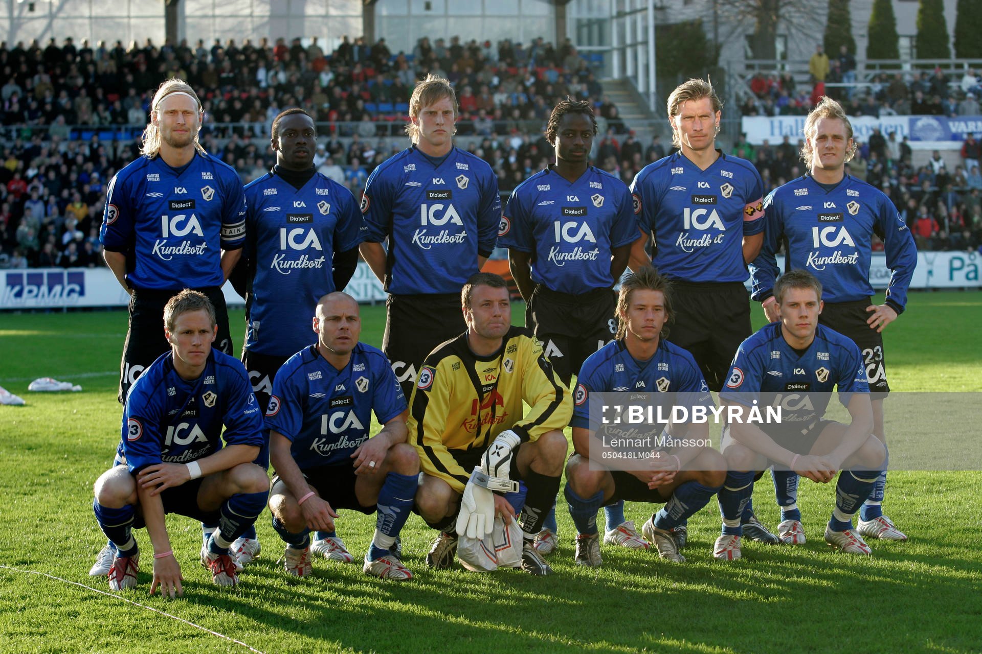 Halmstad, lagbild, startelva