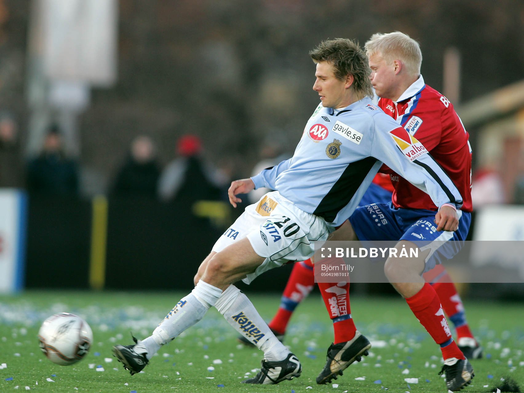 Daniel Westlin, Gefle och David Ljung, Helsingborg