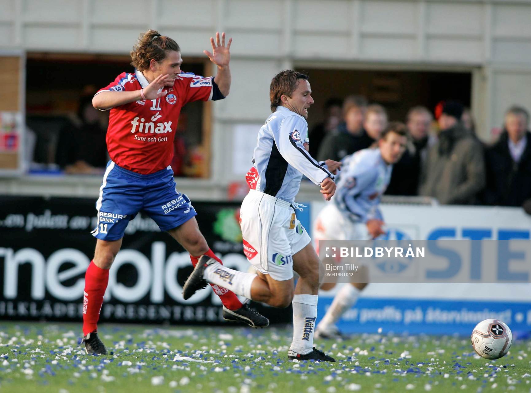 Peter Graulund, Helsingborg (1-2) och Mathias Woxlin, Gefle