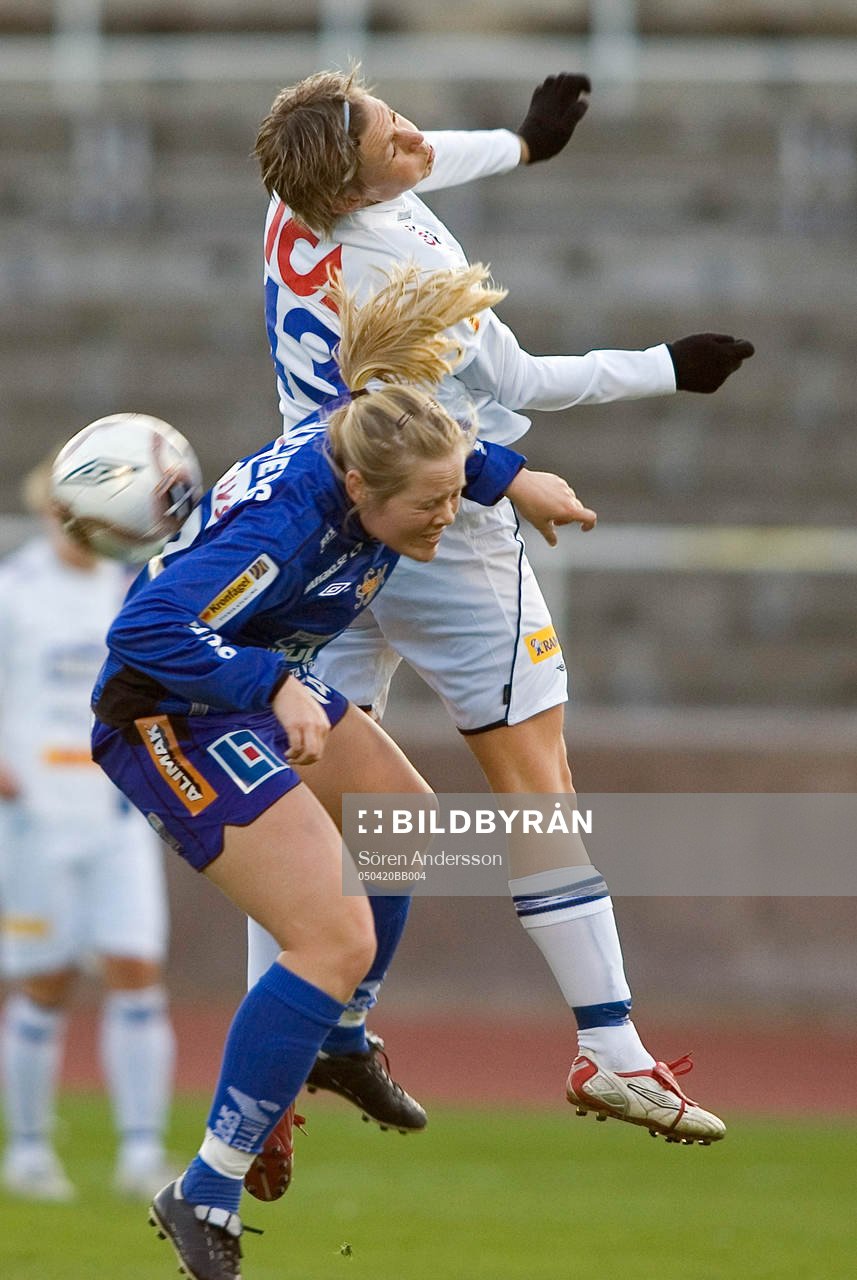 Anna Hall, Djurgården och Carina Holmberg, Sunnanå