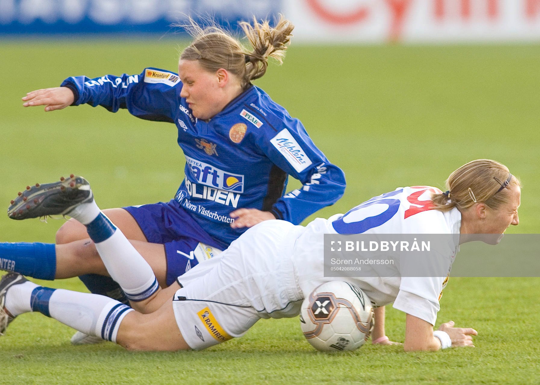  Sara Johansson, Djurgården och Anna Bodén, Sunnanå.