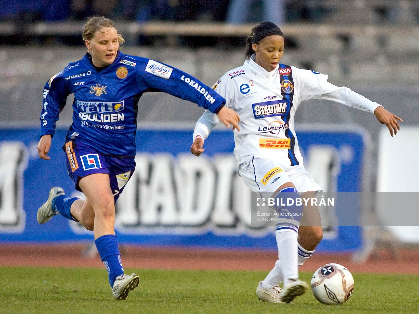 Venus James, Djurgården och Anna Bodén, Sunnanå