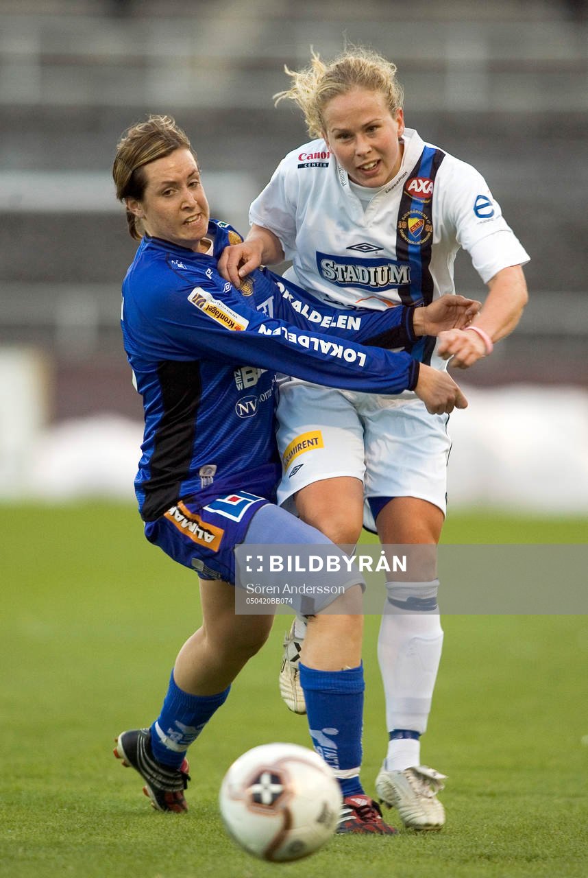 Linda Lekander, Djurgården och Lina Johansson, Sunnanå