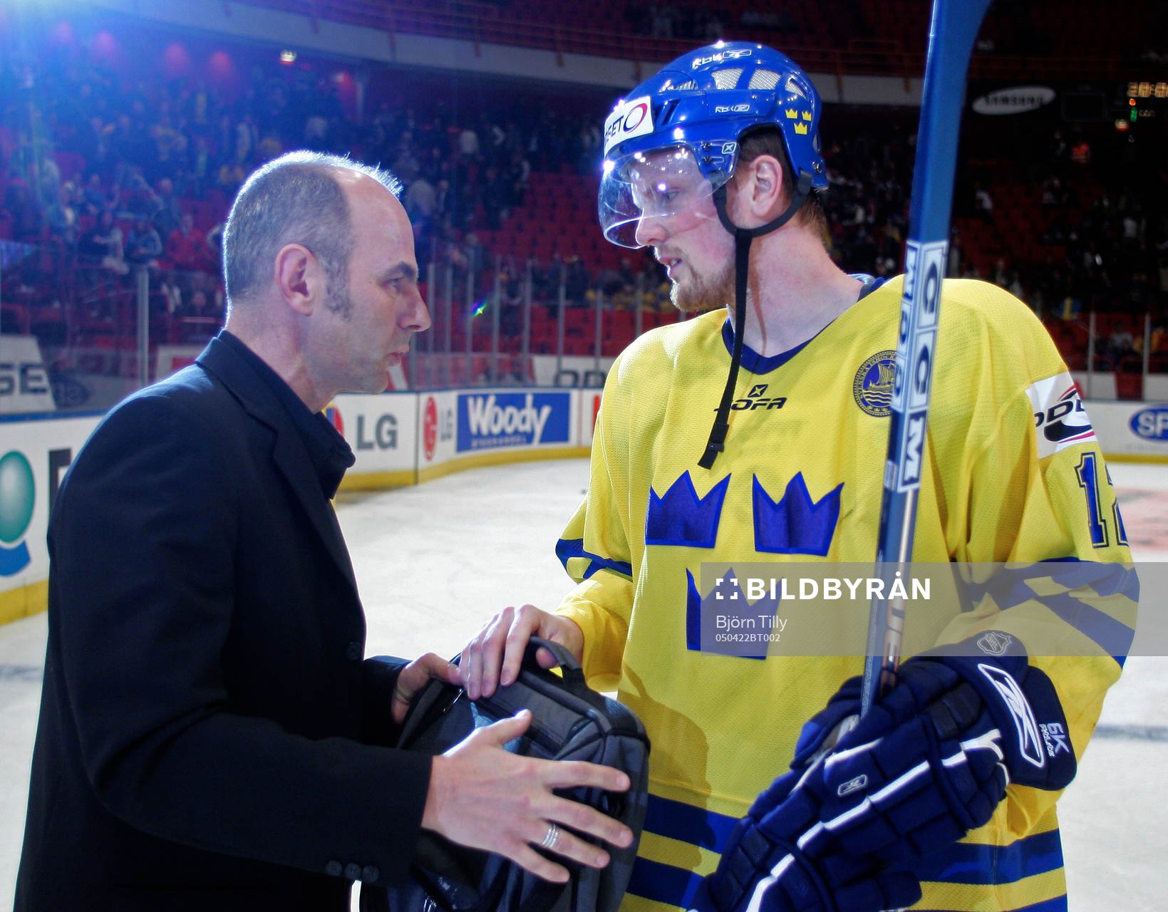2, Sverige - Ryssland: Matchens lirare Daniel Sedin, Sverige