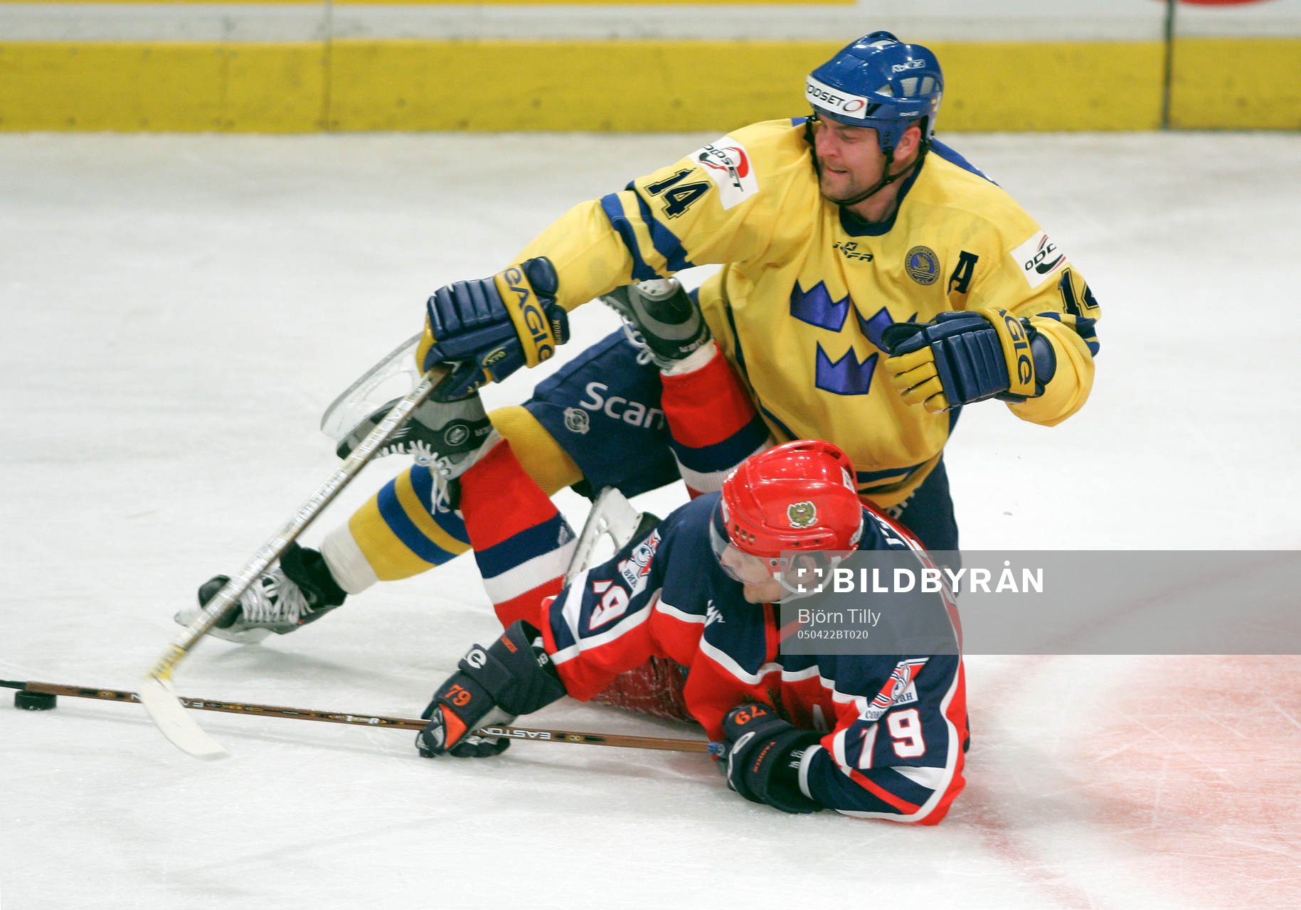 2, Sverige - Ryssland: Mattias Norström, Sverige och