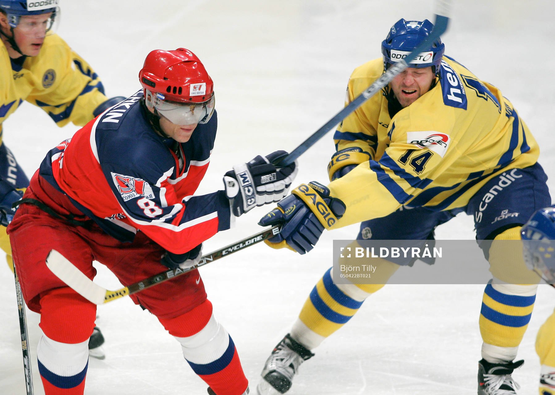 2, Sverige - Ryssland: Mattias Norström, Sverige och