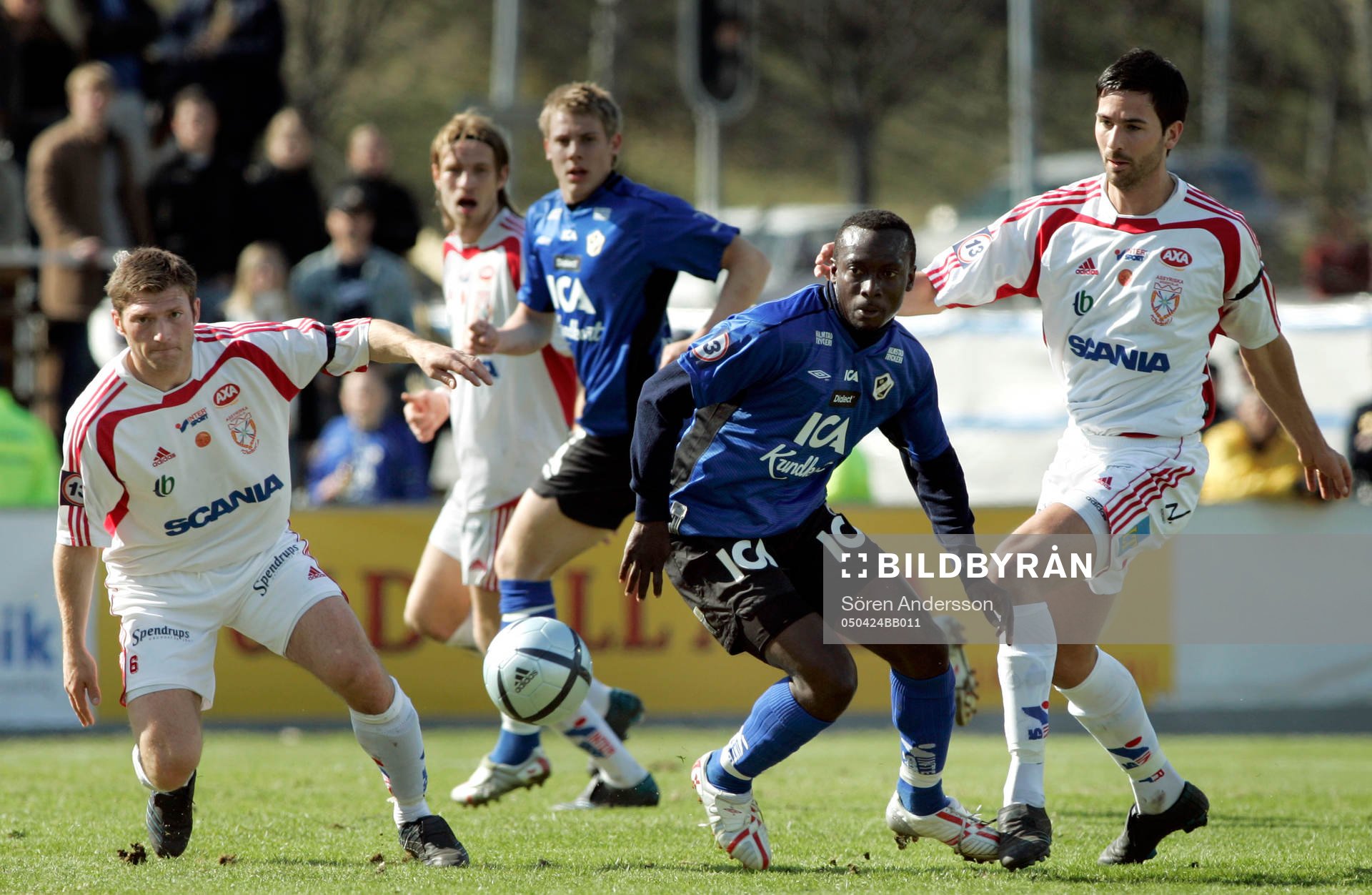 Johan Ländin, Assyriska och Mamadu Bah, Halmstad