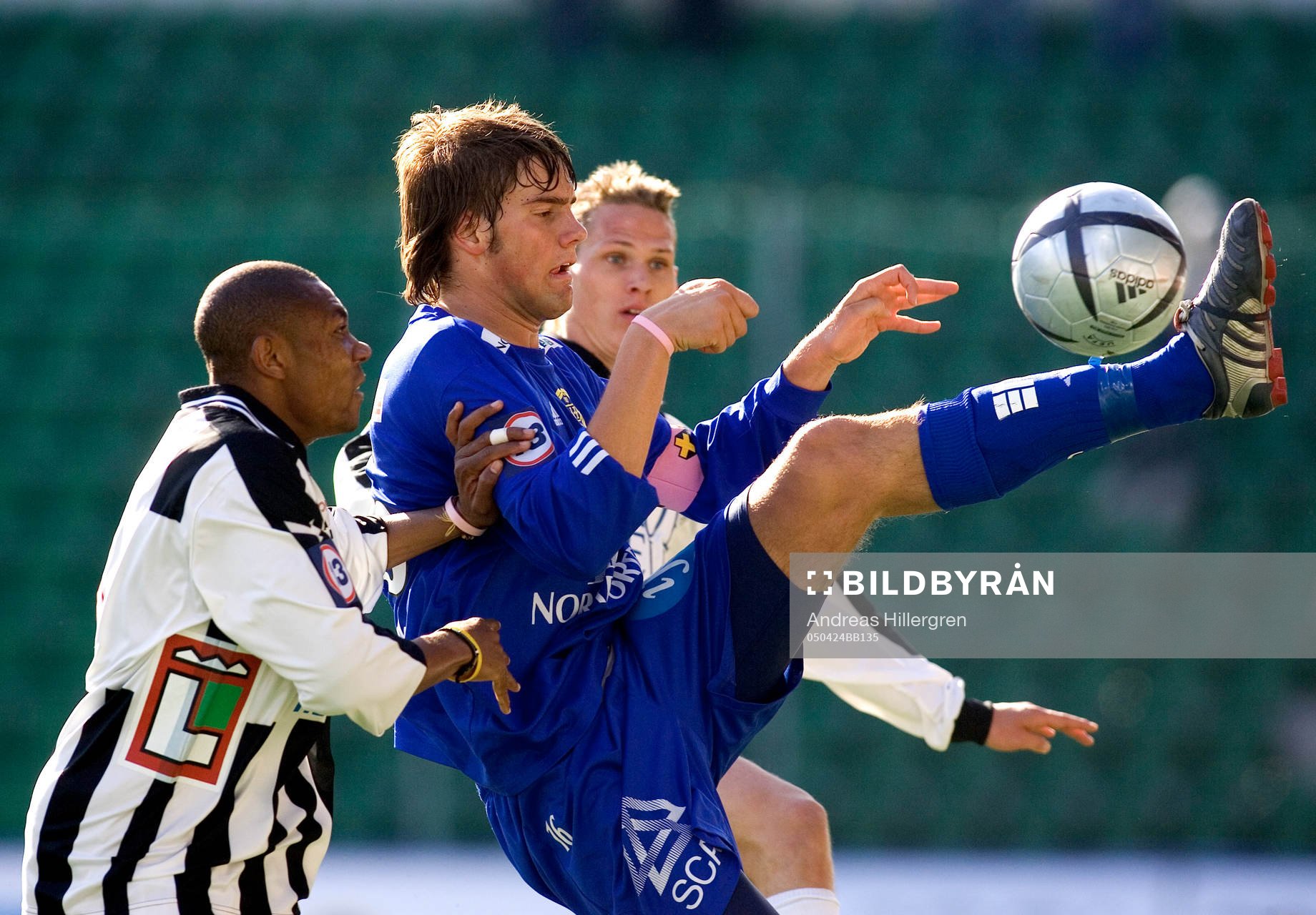 Micke Dahlberg och Kingsley Amuneke