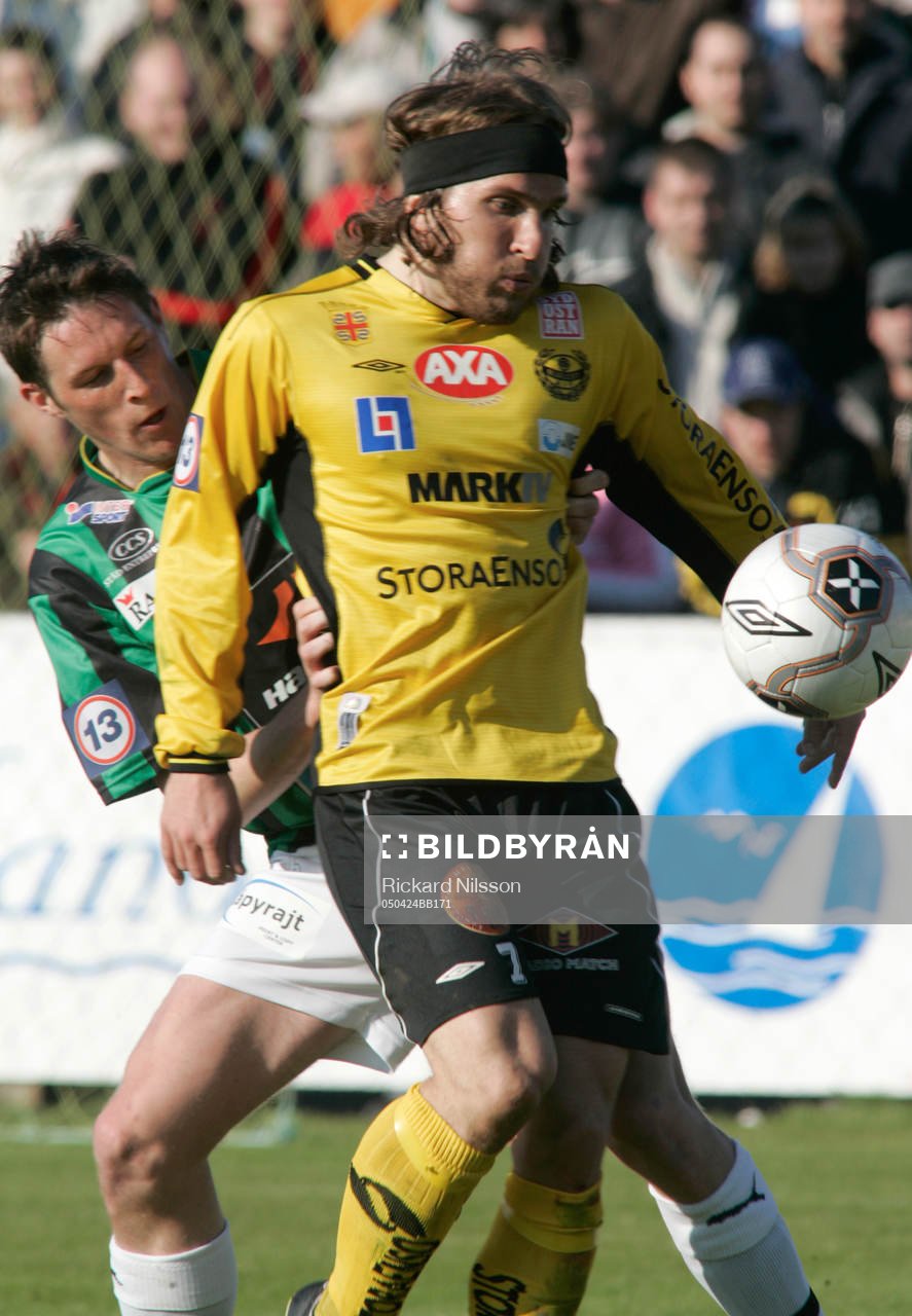 Daniel Nicklasson, Gais och Johan Svensson, Mjällby