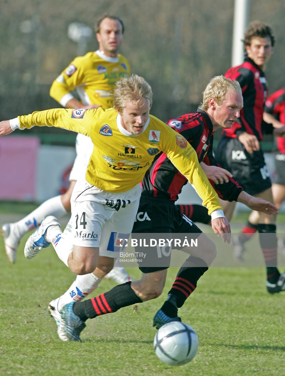 Ola Sandqvist, Falkenberg och Martin Ekström,