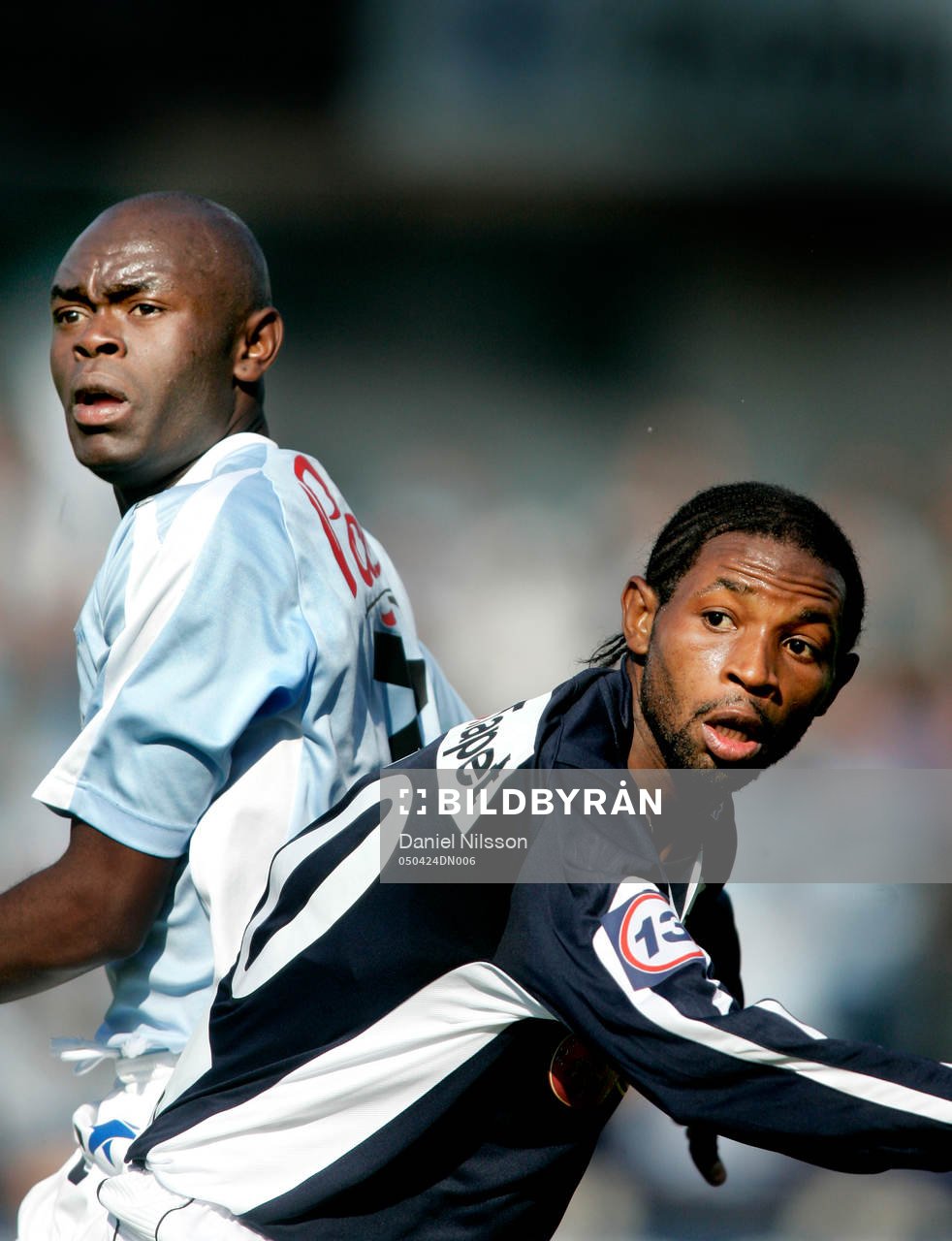 Joseph Elanga, Malmö och Rene Muzola Makondele, Gefle