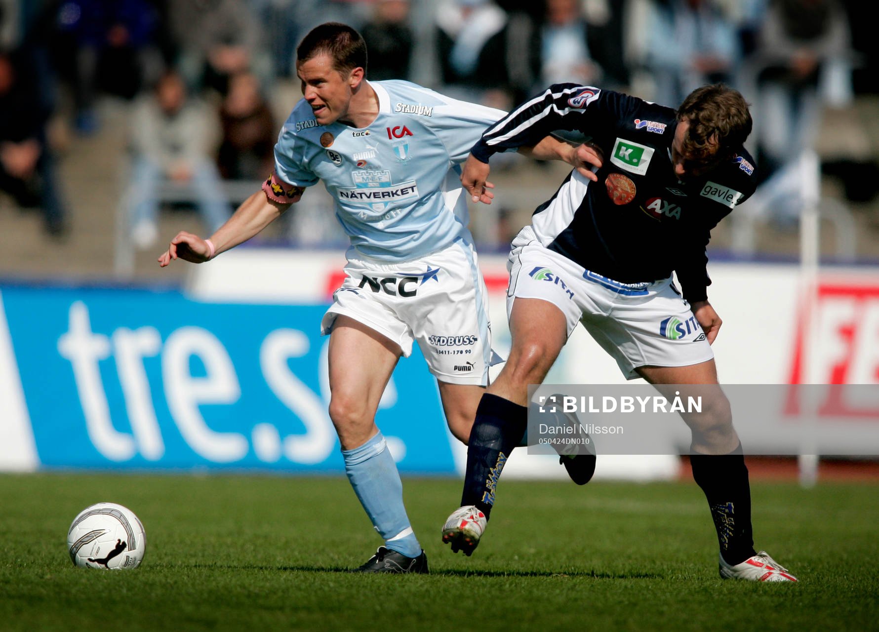 Daniel Andersson, Malmö och Daniel Ytterbom, Gefle