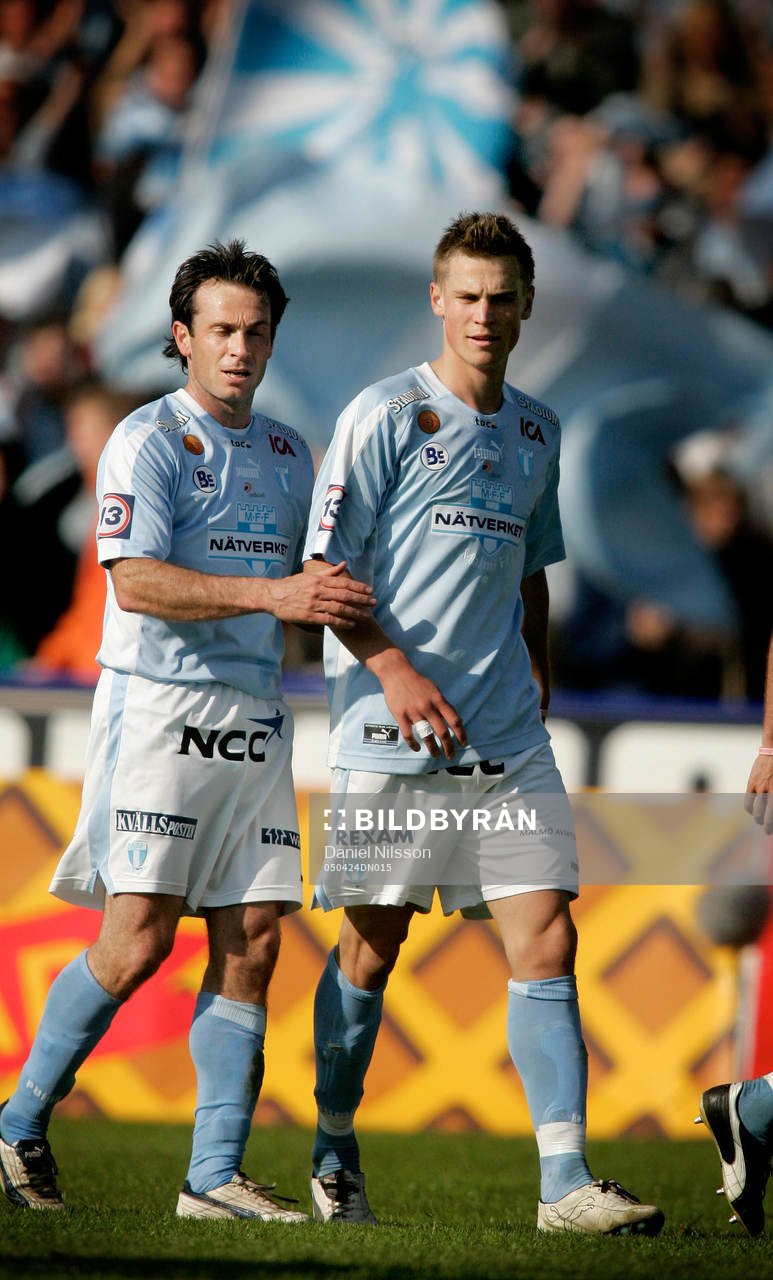 Markus Rosenberg och Hans Mattisson, Malmö