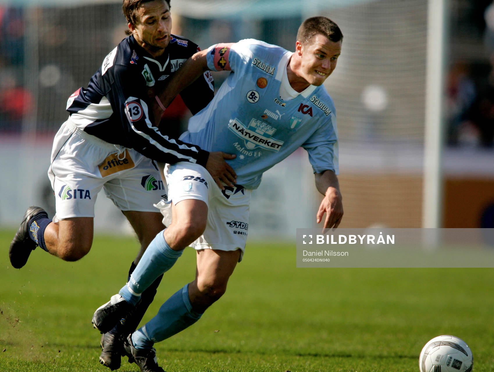 Daniel Andersson, Malmö och Daniel Berhardsson, Gefle