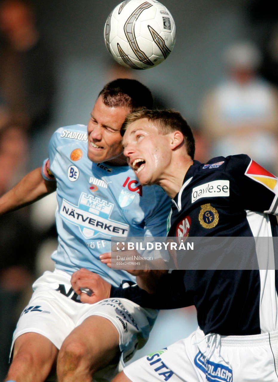 Daniel Andersson, Malmö och Johannes Ericsson, Gefle