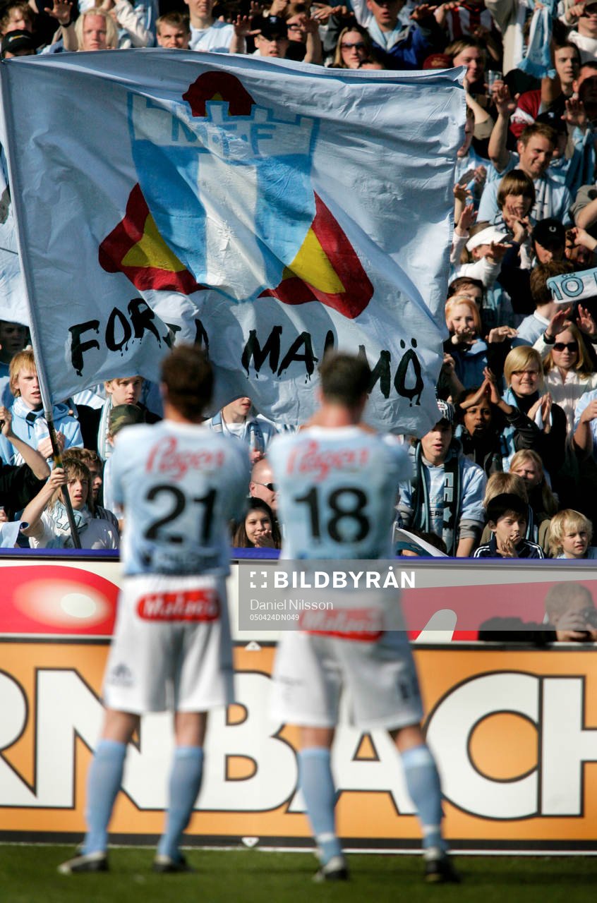 Malmö FF, jubel, tackar publiken