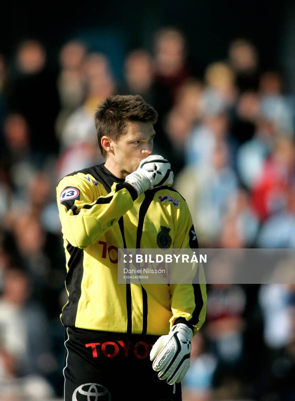 Mattias Hugosson, målvakt Gefle