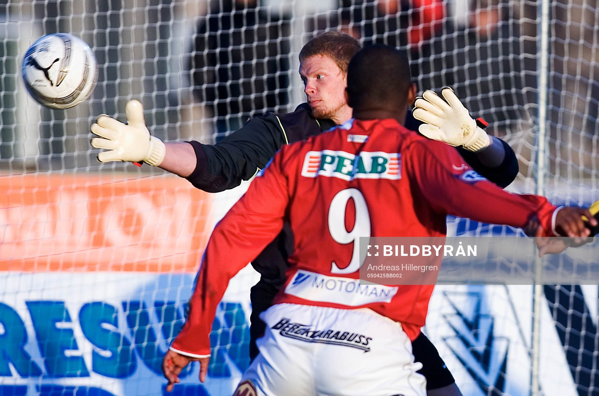 Christoffer Källqvist, Häcken (Målvakt) släpper in