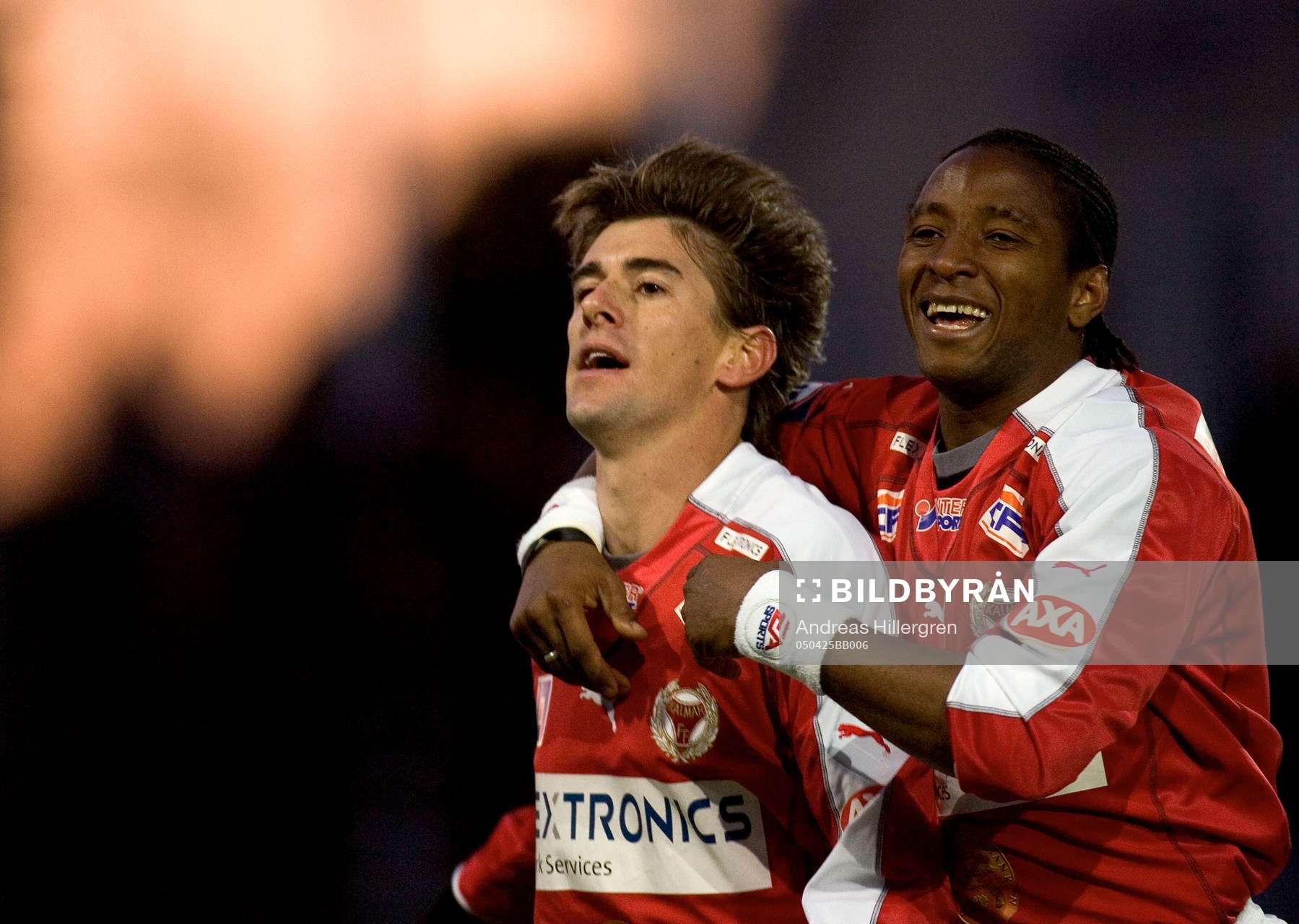 Fotboll, Allsvenskan, Kalmar - Häcken. César Santin och