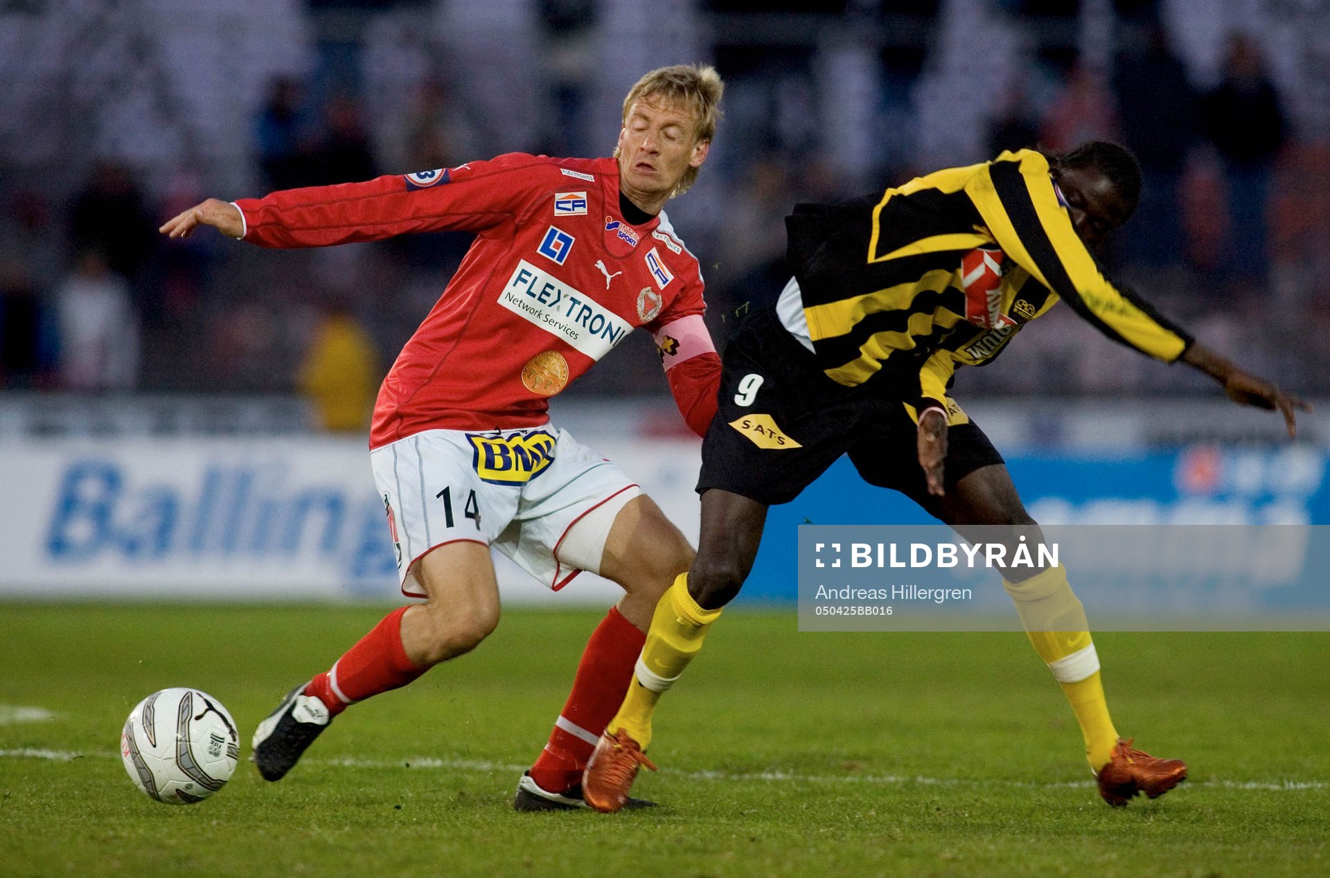 Fotboll, Allsvenskan, Kalmar - Häcken. Patric Rosengren