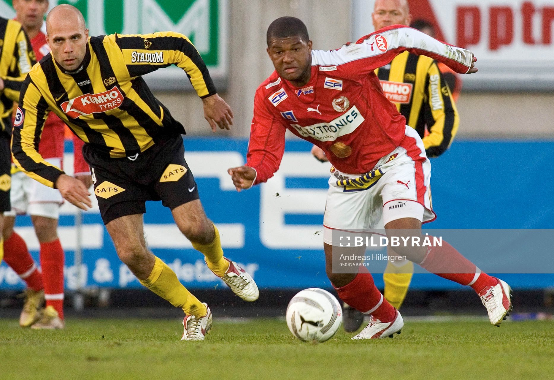 Fotboll, Allsvenskan, Kalmar FF - Häcken. Dede Anderson,