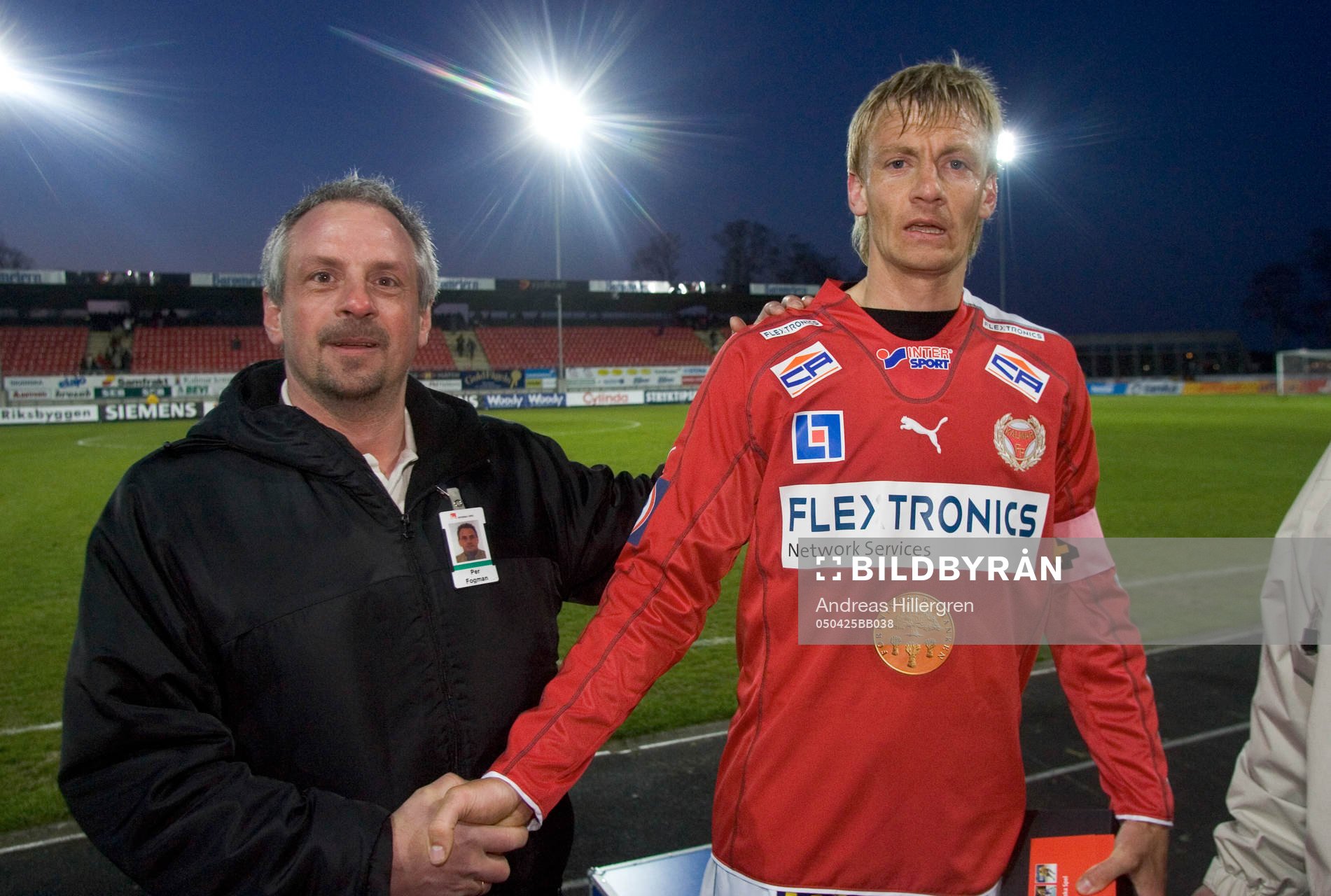 Fotboll, Allsvenskan, Kalmar - Häcken. Matchens Lirare