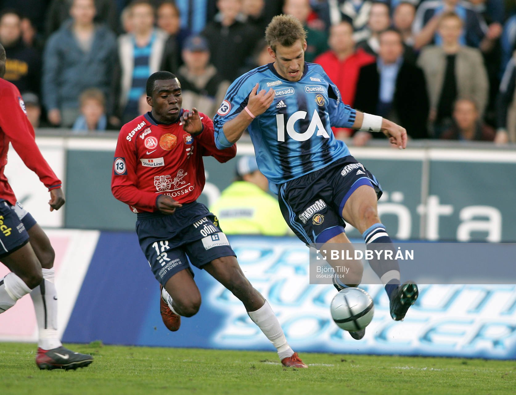 Valter Tomaz, Örgryte och Sören Larsen, Djurgården