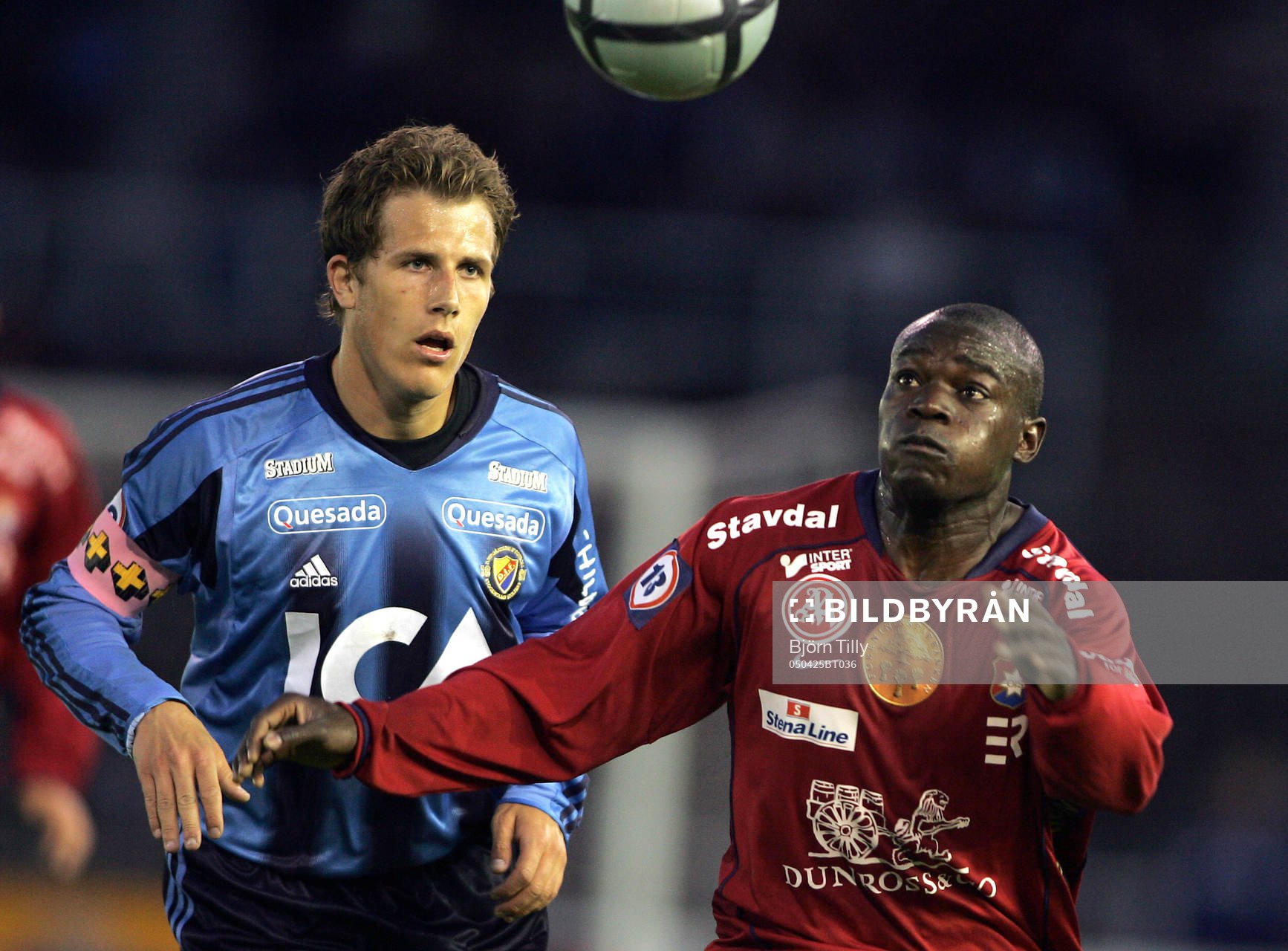 Tobias Hysén, Djurgården och Edwin Phiri, Örgryte