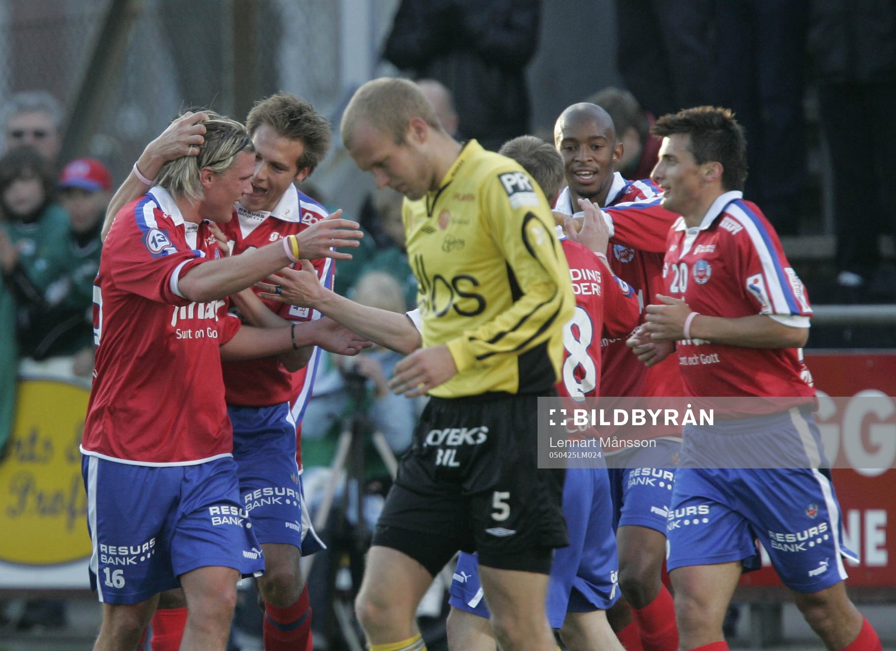1-0 Christian Järdler, grattas av Andreas Granqvist