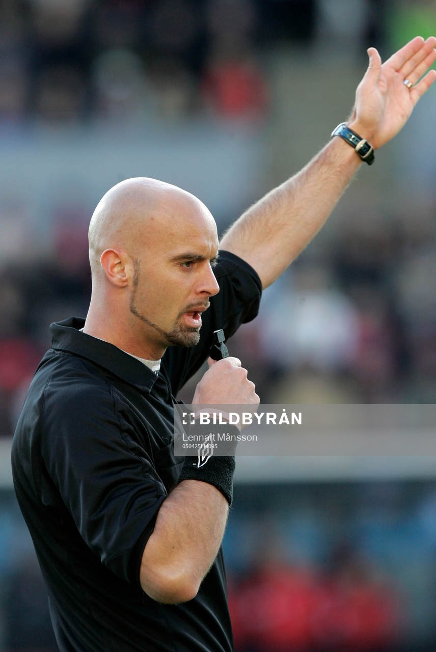 Fotboll, allsvenskan,  Stefan Johannesson, domare
