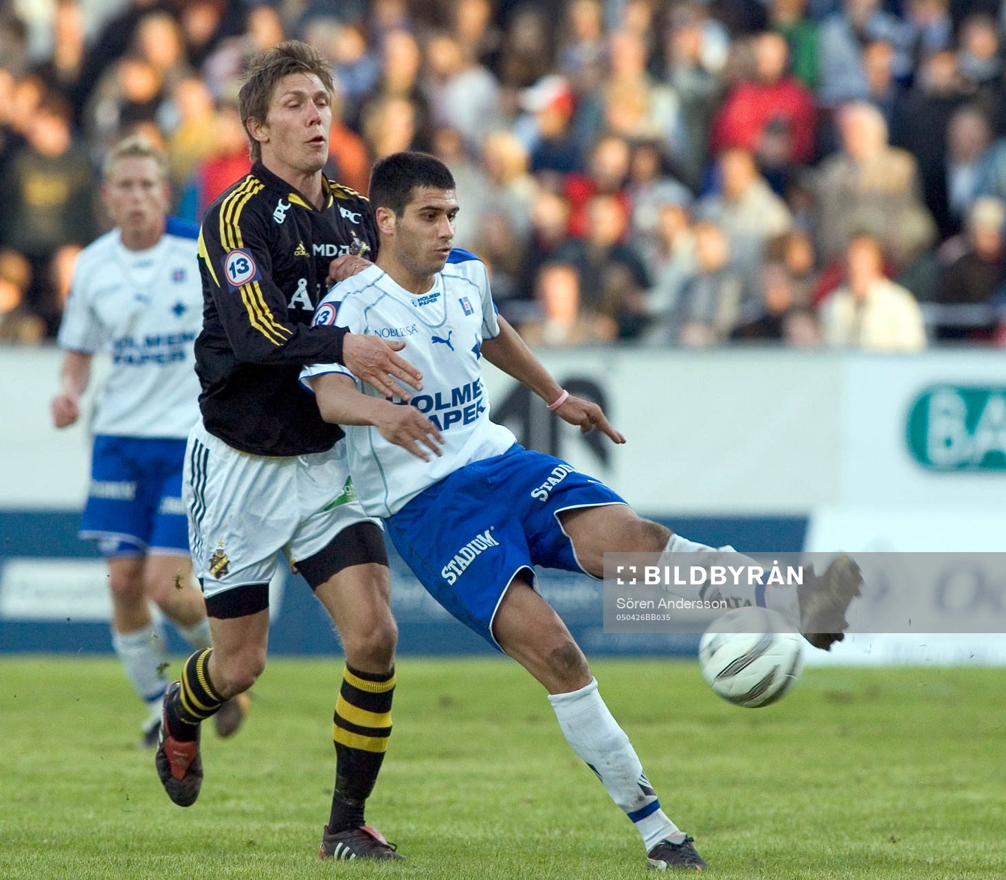Abderahman Kabous, Norrköping och Dennis Östlundh, AIK