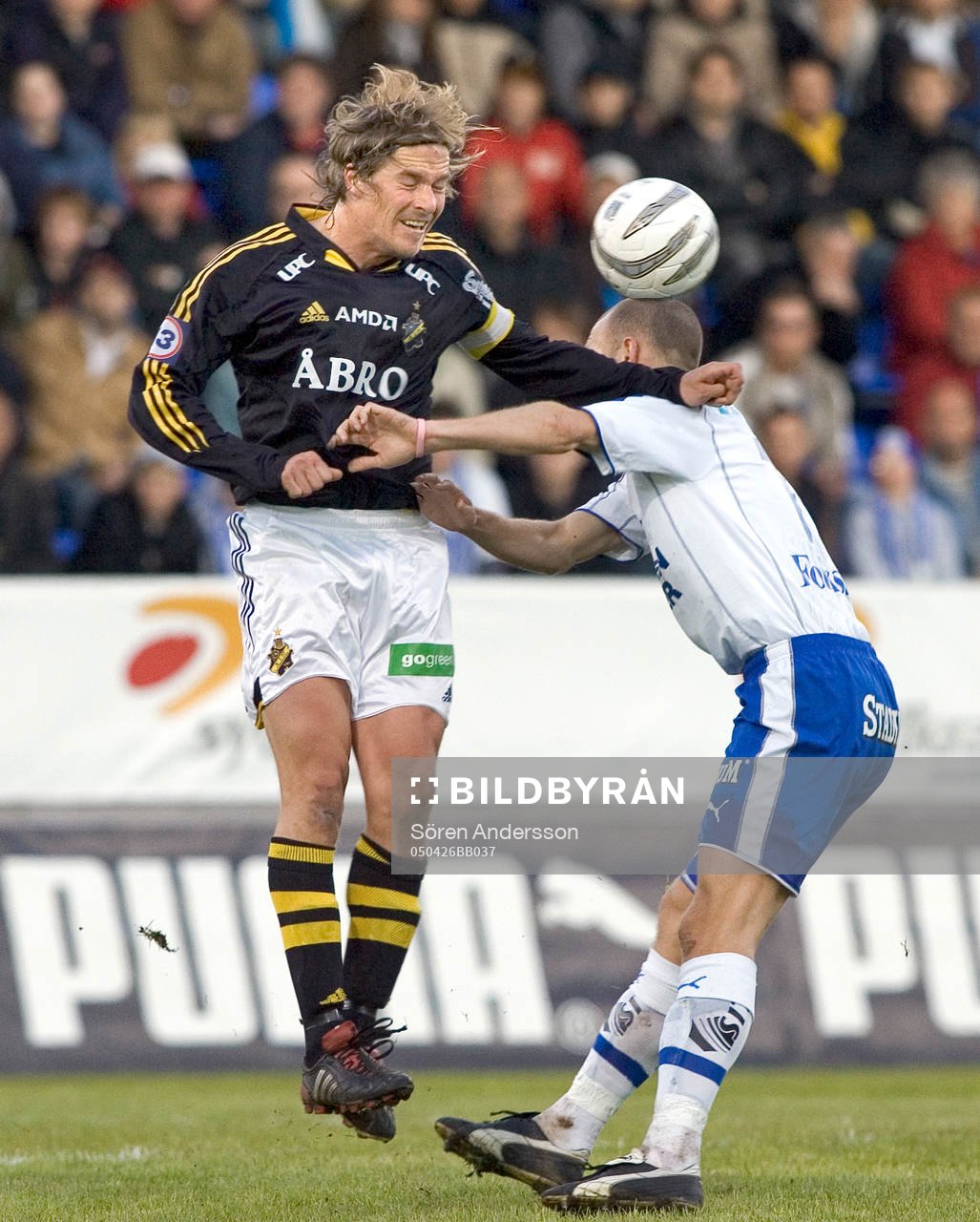 Daniel Tjernström, AIK och Patrik Svensson, Norrköping