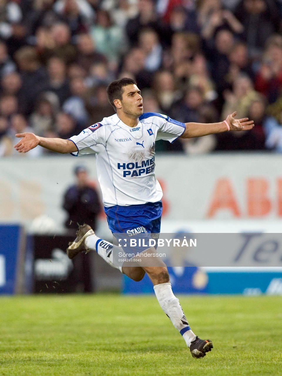 Abderahman Kabous, Norrköping, jubel