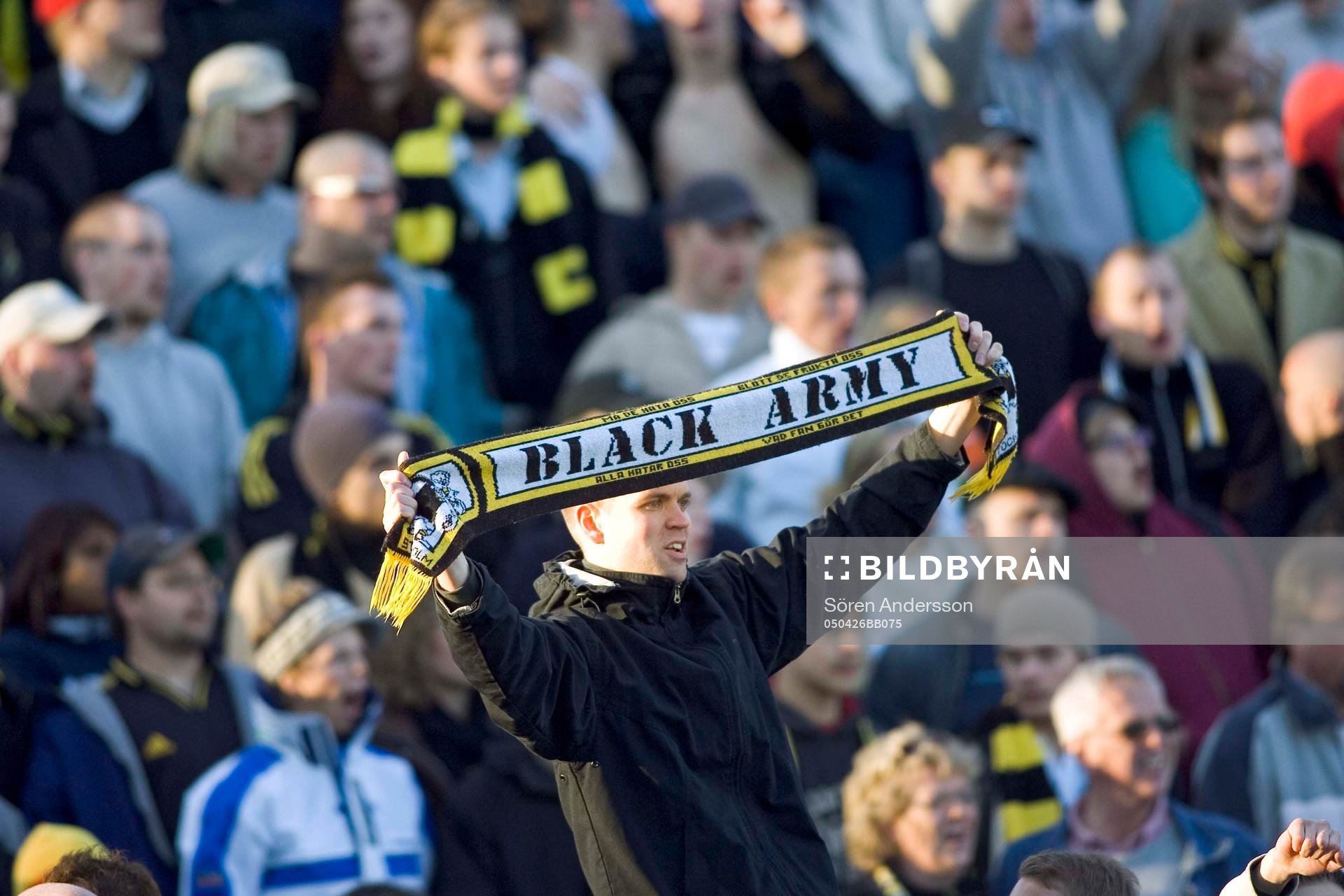 Supporter, AIK, Black army